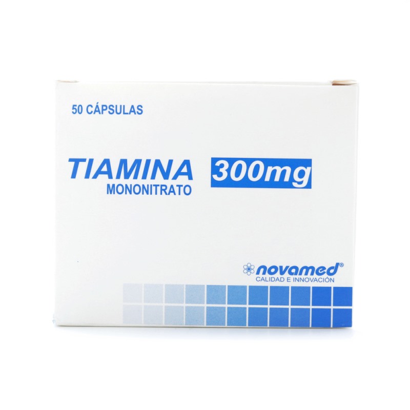 TIAMINA 300 MG 50 CAPSULAS NV