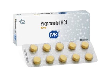 PROPRANOLOL HCL 80 MG 30 TBS MK