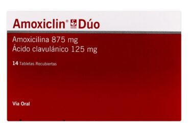 AMOXICLIN DUO 875MG/125MG 14 TBS REC