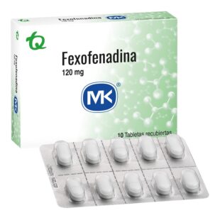 FEXOFENADINA 120 MG 10 TBS MK