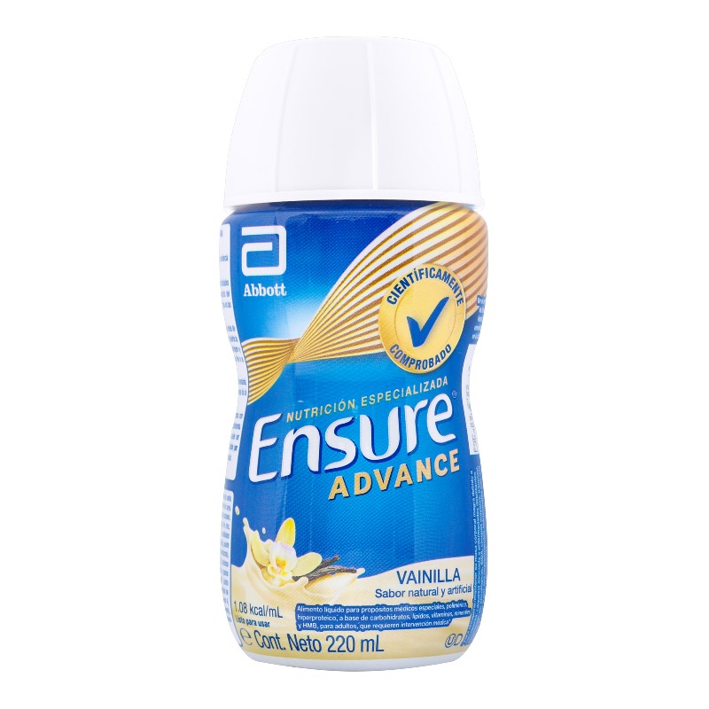 ENSURE ADVANCE VAINILLA LIQ.220 ML(PDC)