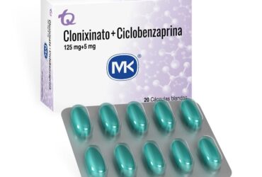 CLONIXINATO 125MG+CICLOBENZ 5MG 20TBS