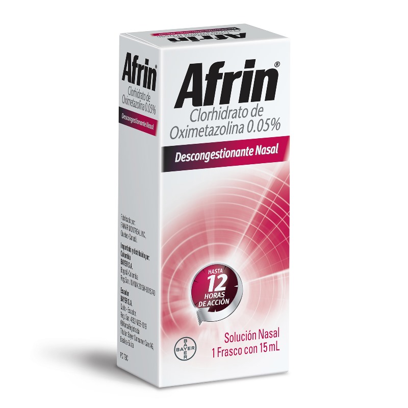 AFRIN SOLUCION NASAL AD.0.05% SPRAY 15ML - Imagen 2