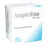 AMPICILINA 500 MG CAJA 100 CAP PC
