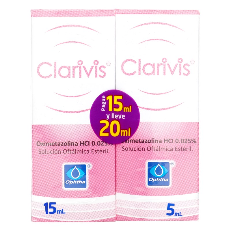 CLARIVIS 0.025% 15ML+CLARIVIS 0.025% 5ML