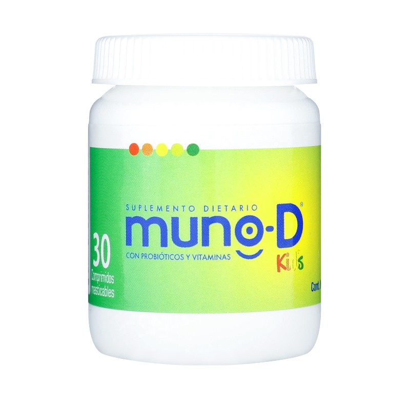 MUNO D KIDS 30 TABLETAS MASTICABLES - Imagen 3