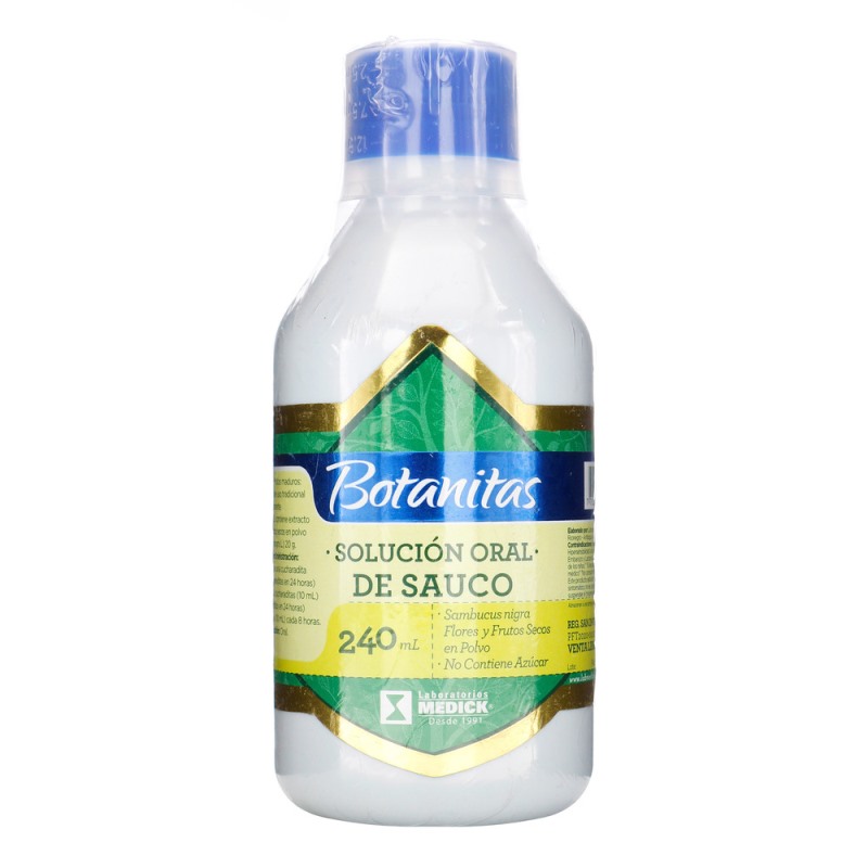 SOLUCION ORAL DE SAUCO BOTANITAS 240 ML