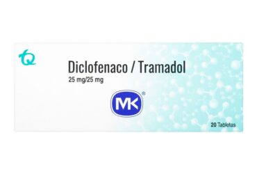 DICLOFENACO + TRAMADOL 25/25 MG 20TBS MK