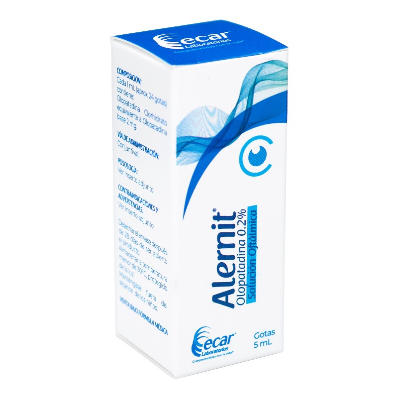 ALERNIT OLOPATADINA 0.2% SOL.OFT 5 ML - Imagen 2
