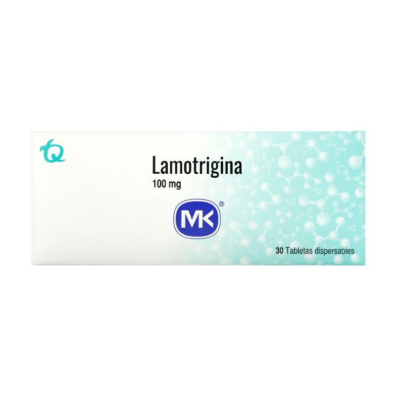 LAMOTRIGINA 100 MG 30 TABLETAS (P)52740
