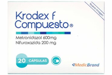 KRODEX F COMPUESTO 600 MG 20 CAP COA