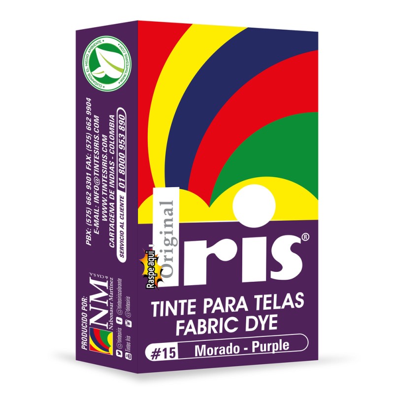 TINTE IRIS 15 MORADO 9 GR - Imagen 2