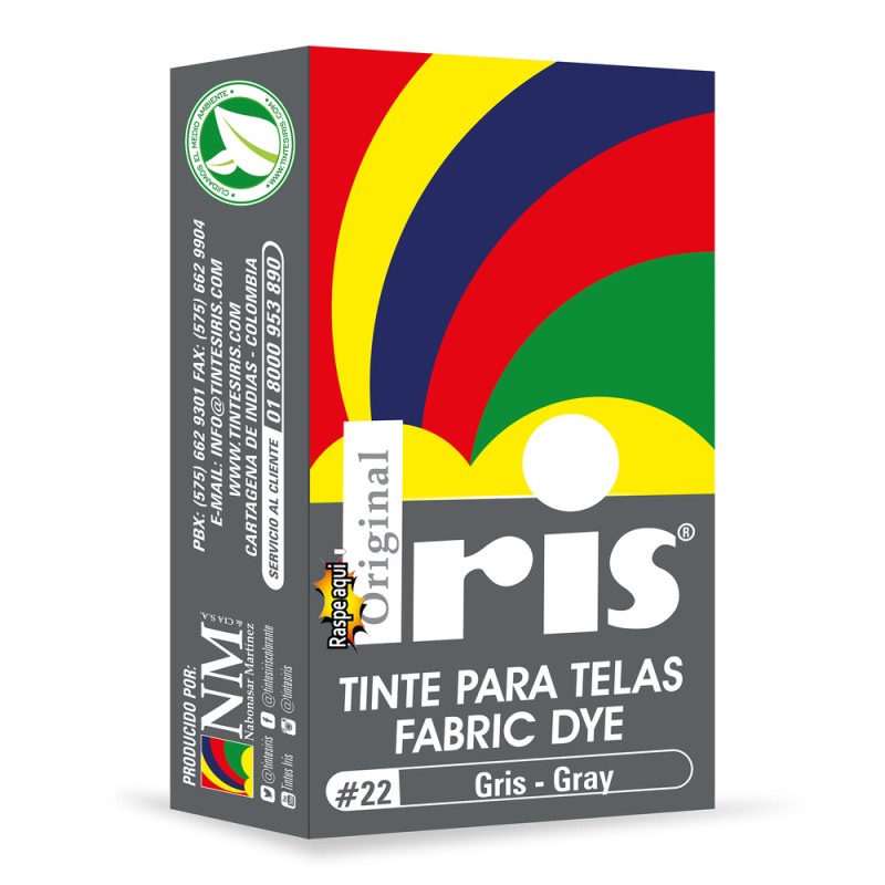 TINTE IRIS 22 GRIS 9 GR