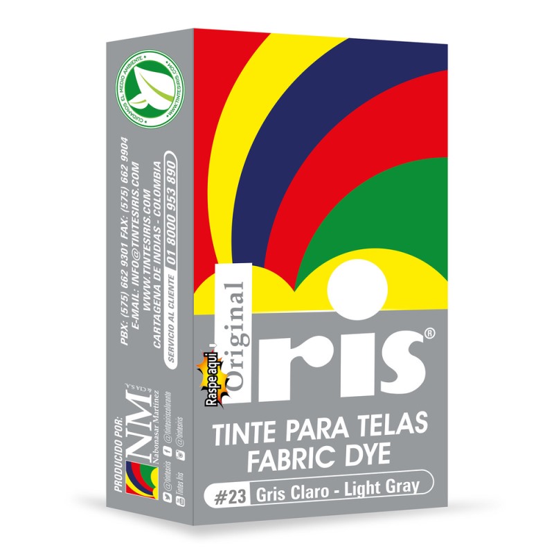 TINTE IRIS 23 GRIS CLARO 9 GR - Imagen 2