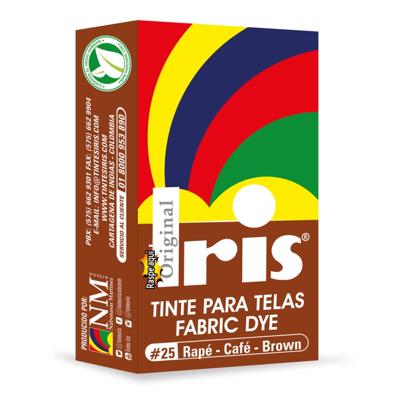 TINTE IRIS 25 CAFE RAPE 9 GR - Imagen 2