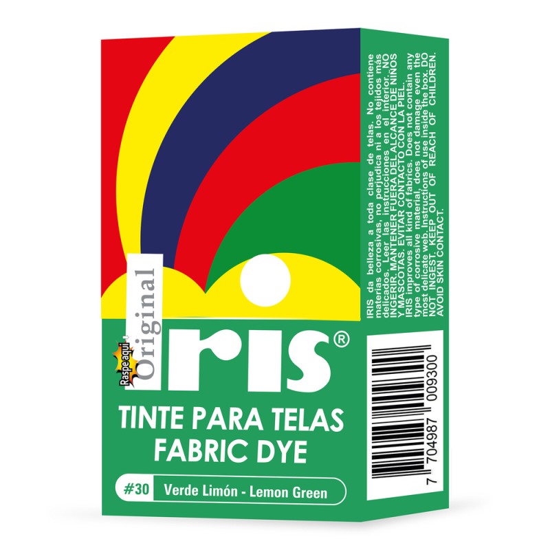 TINTE IRIS 30 VERDE LIMON 9 GR