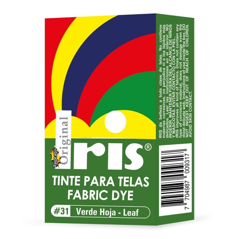 TINTE IRIS 31 VERDE HOJA 9 GR