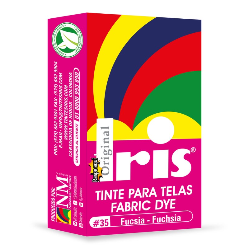 TINTE IRIS 35 FUCSIA 9 GR - Imagen 2