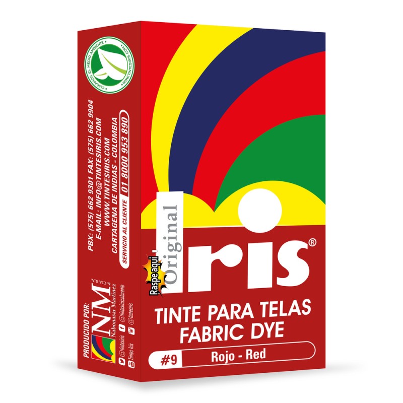 TINTE IRIS 9 ROJO 9 GR - Imagen 2