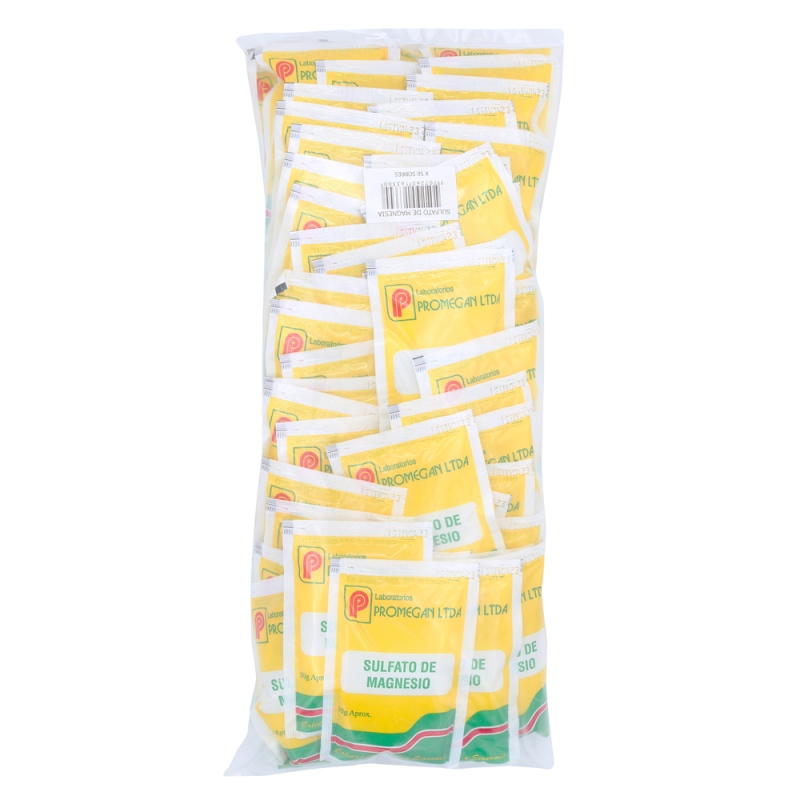 SULFATO DE MAGNESIA 50 SBS 30GR PROMEGAN
