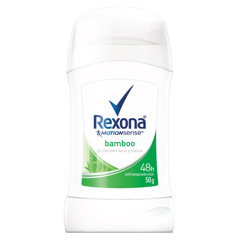 DTE.REXONA BARRA MUJER BAMBOO 50 GR M