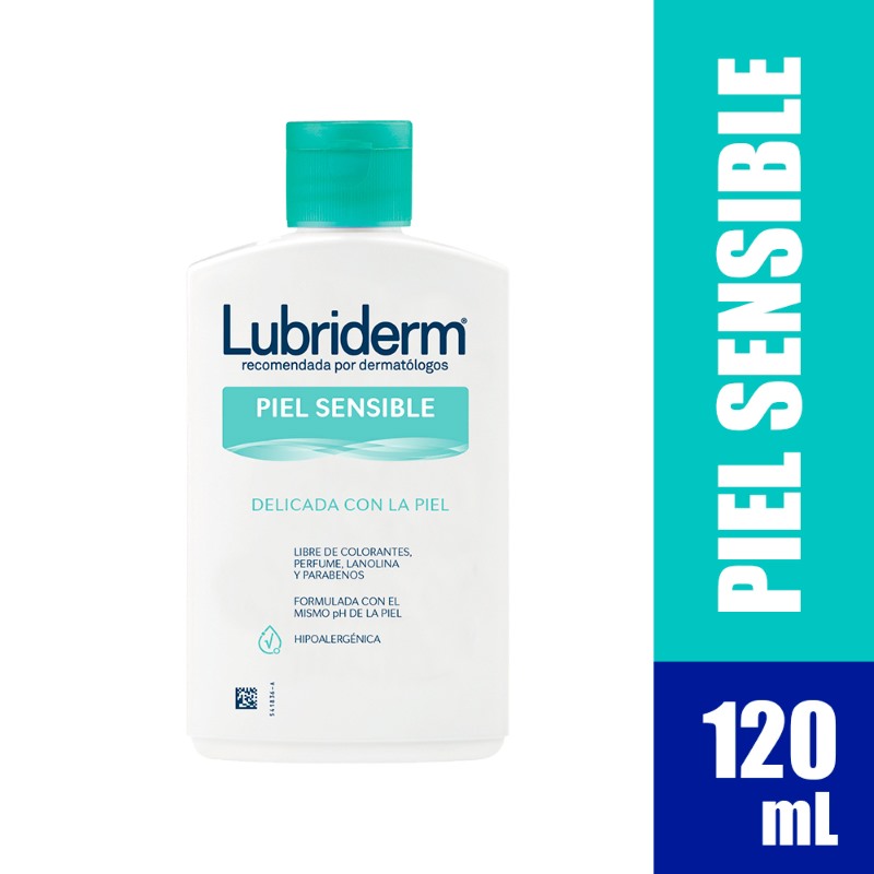 LUBRIDERM HUMECT.DELICADA PIE.SEN.120 ML