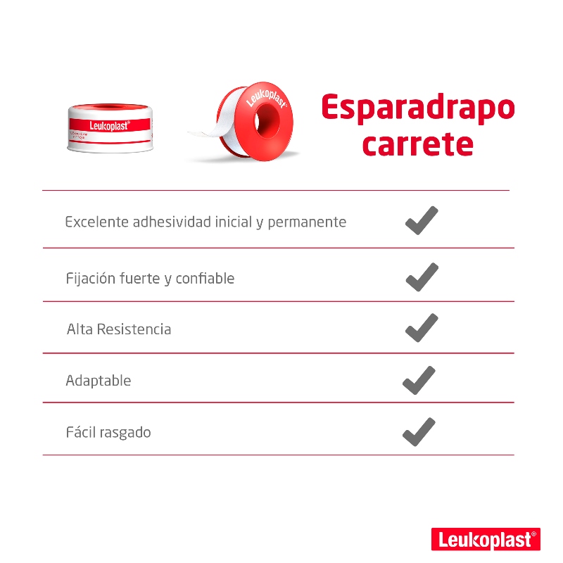 ESP.LEUKOPLAST 1/2X5 - Imagen 7
