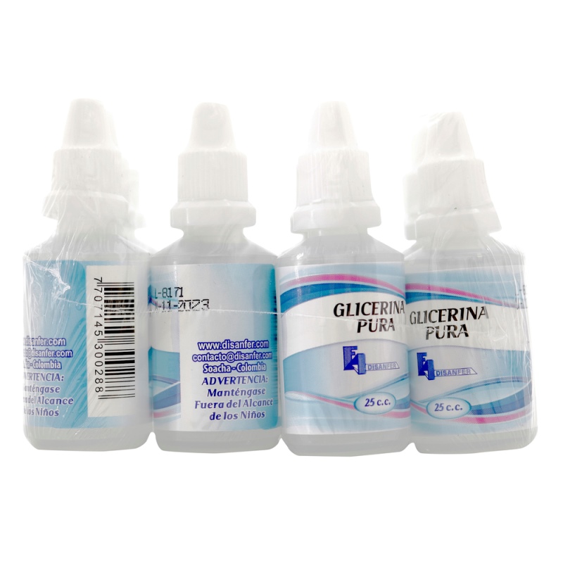 GLICERINA PURA 30 ML 12 UND
