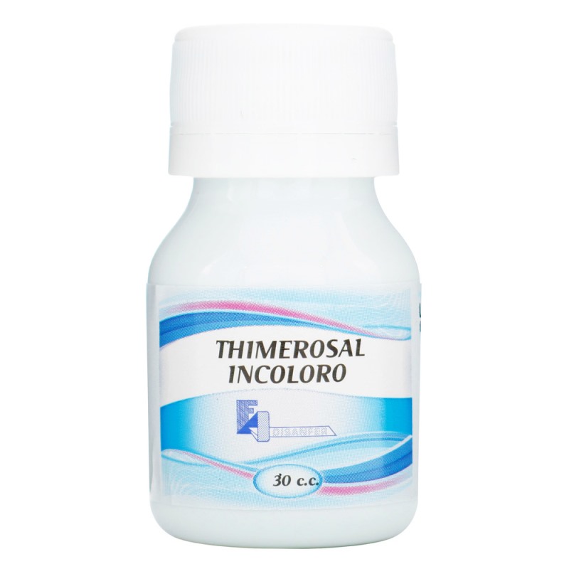 THIMEROSAL INCOLORO 30 ML 12 UNDS