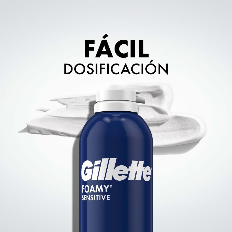 ESPUMA DE AFEITAR FOAMY SENSIBLE 312 GR - Imagen 8