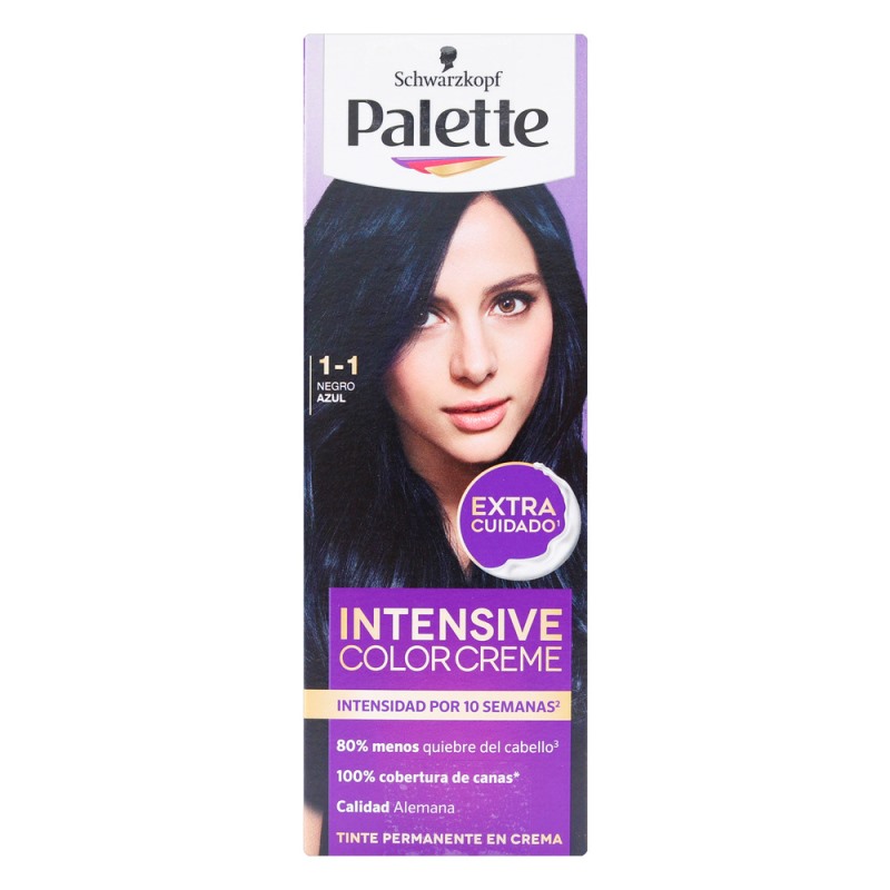 PALETTE CREM TUBO 1-1 NEGRO AZUL