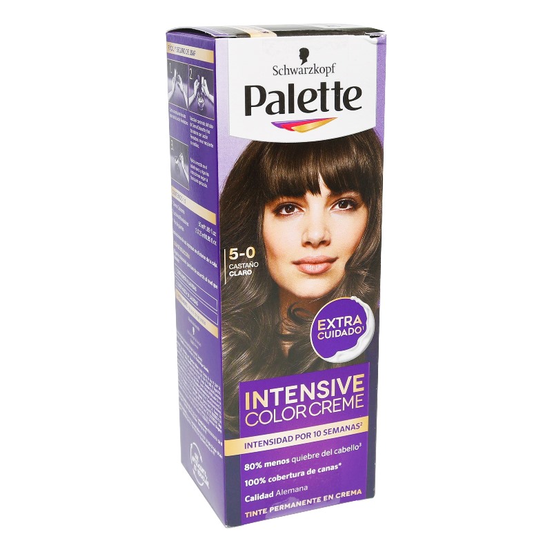 PALETTE CREM TUBO 5-0 CASTANO CLARO - Imagen 2