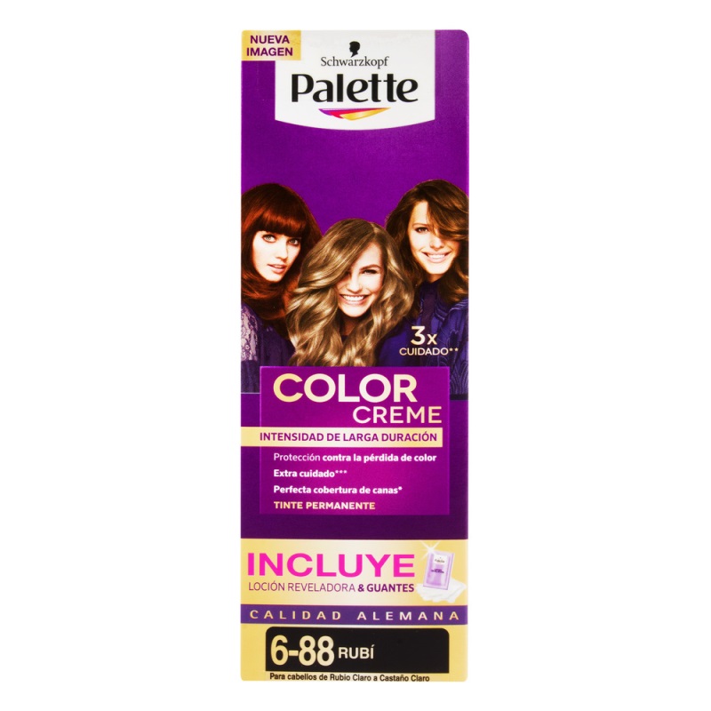 PALETTE CREM TUBO 6-88 RUBI