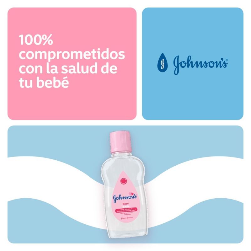 ACEITE JJ BABY ORIGINAL 300 ML - Imagen 4
