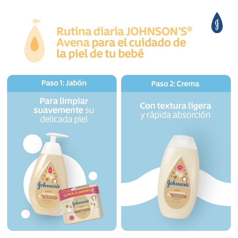 CREMA JJ BABY AVENA 200 ML - Imagen 4