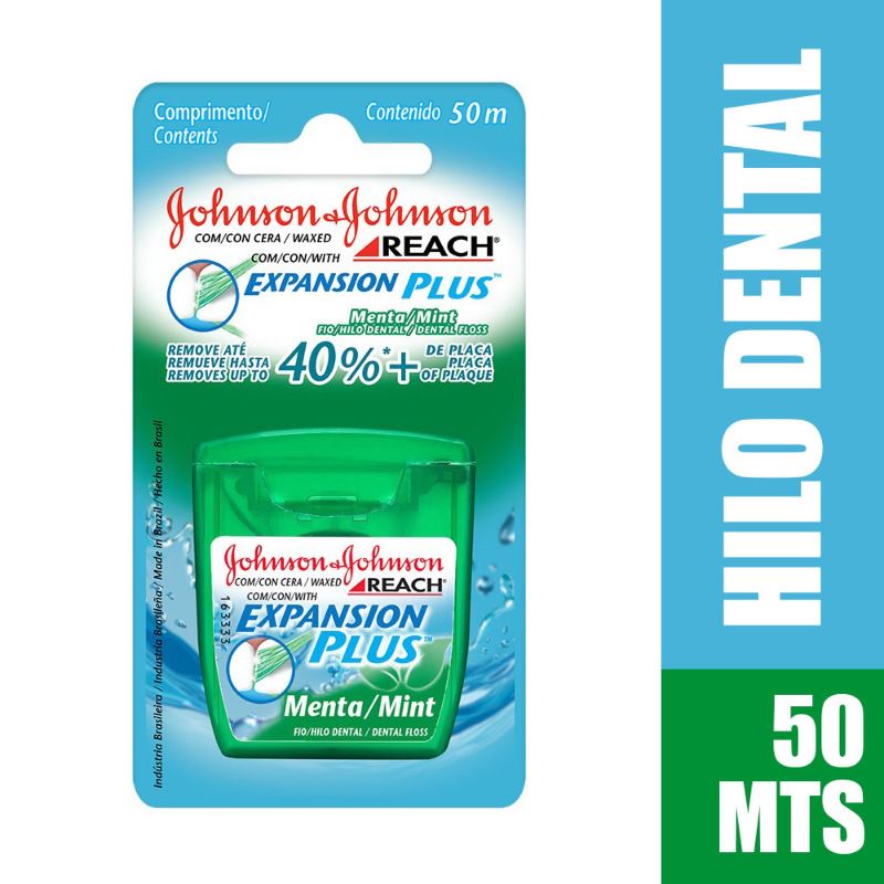SEDA DENTAL JJ REACH HILO MENTA 50 MTS