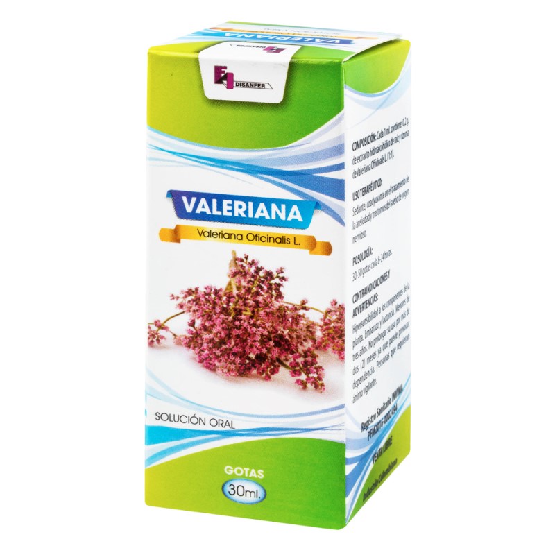 VALERIANA GOTAS 30 ML DISANFER