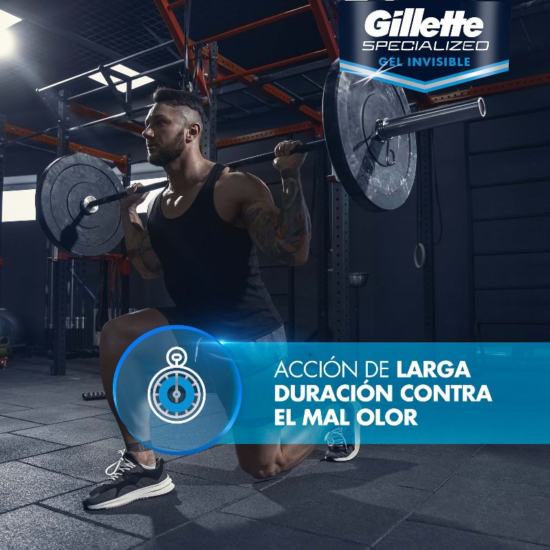 DTE.GILLETTE GEL COOL WAVE 82 GR - Imagen 7