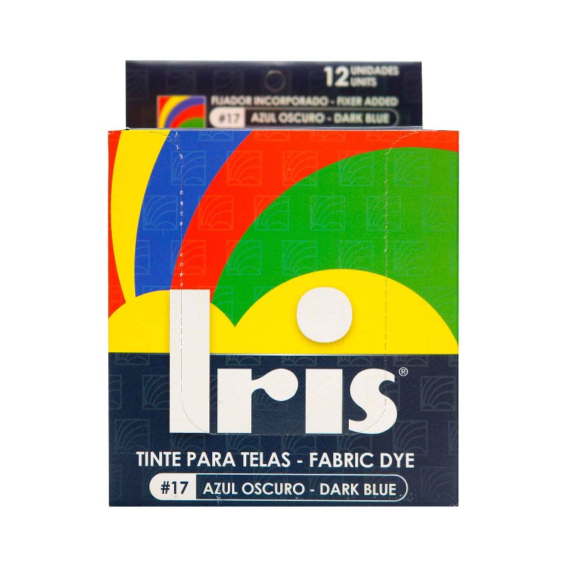 TINTE IRIS 17 AZUL OSCURO 9 GR 12 UND