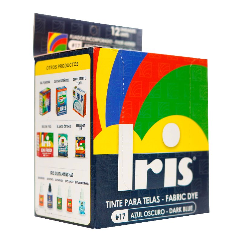 TINTE IRIS 17 AZUL OSCURO 9 GR 12 UND - Imagen 2