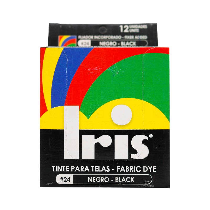 TINTE IRIS 24 NEGRO 9 GR 12 UND
