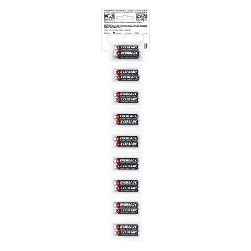 PILA EVEREADY AA X 10 BLISTER R.1215