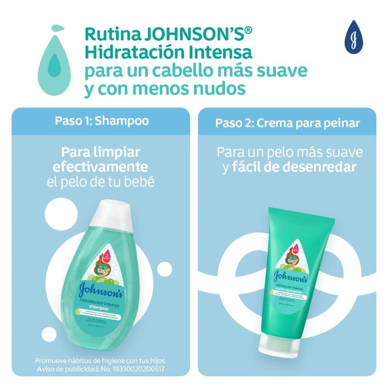 CREMA P.PEINAR JJ BABY X 200 ML - Imagen 4
