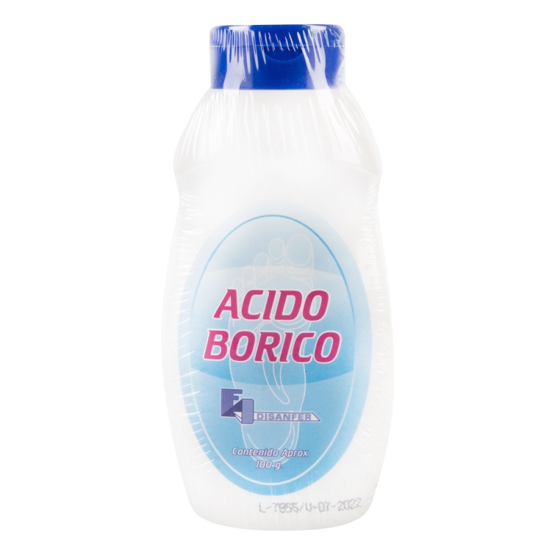 ACIDO BORICO TALQUERA 100 GR