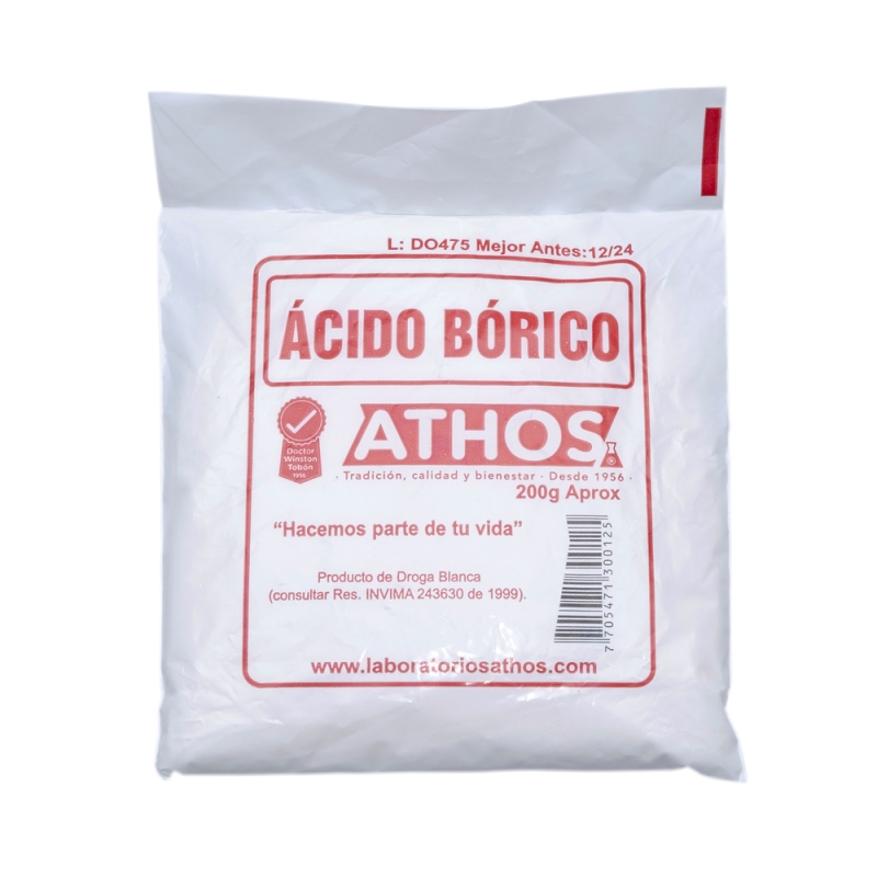 ACIDO BORICO 200 GR ATHOS