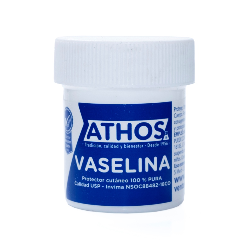 VASELINA BLANCA 30 GR 12 UND ATHOS
