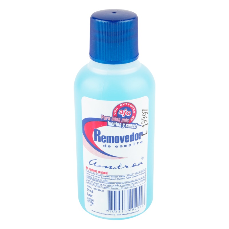 REMOVEDOR ANDREA 75 ML - Imagen 2
