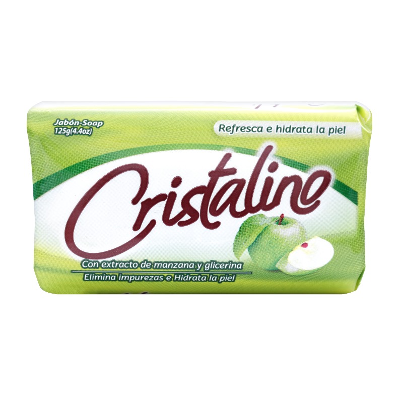 JABON CRISTALINO MANZANA 125 GR