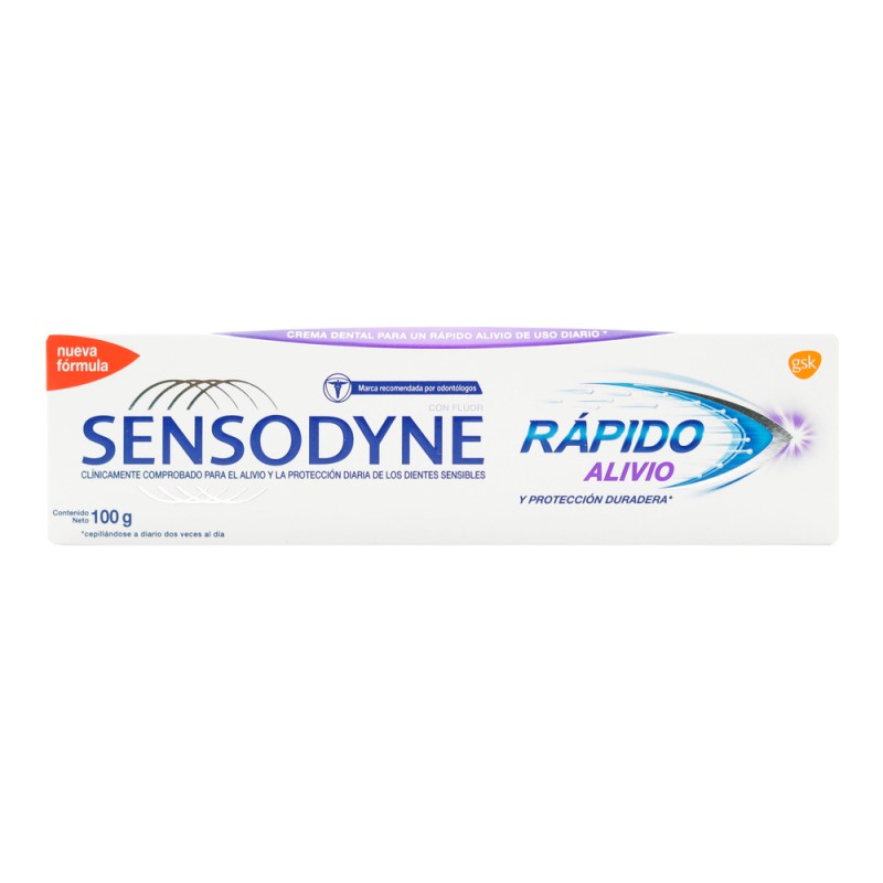 CRE.DEN.SENSODYNE RAPIDO ALIVIO 100GR