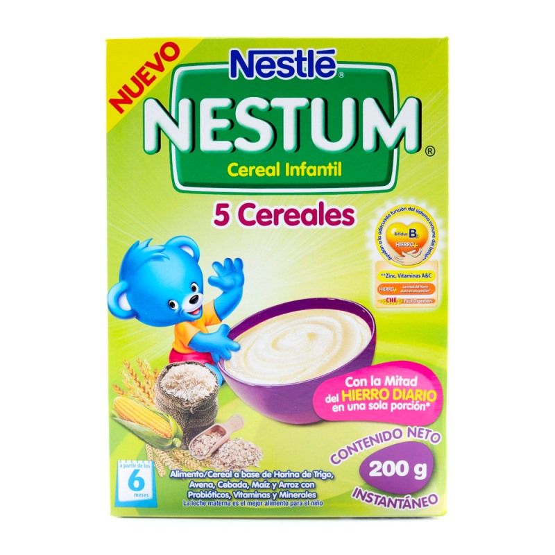 NESTLE NESTUM BL 200 GR 5 CEREALES